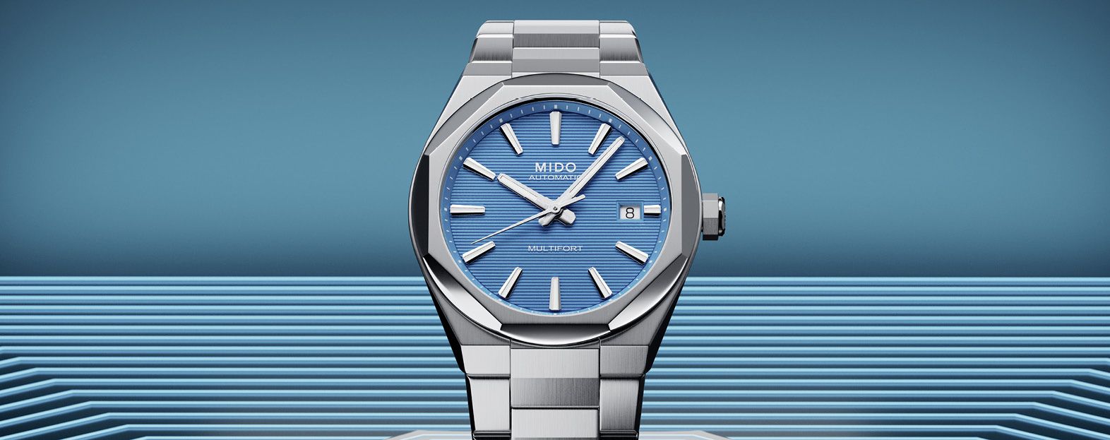 Headerbanner-MIDO-Multifort 8 One Crown-Juwelier Roth Ulm-1572x623px