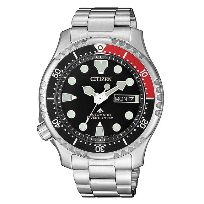 CITIZEN_gehäuse-silberfarben;-ziffernblatt-schwarz;-armband-silberfarben_NY0085-86EE