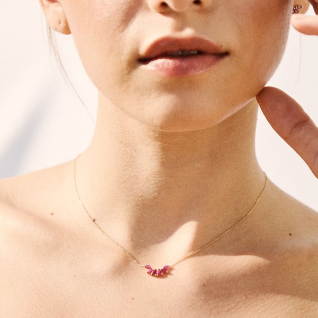 LeCarre.JuwelierRoth.Ulm.GG.Halskette.Edelstein.pink.GD107RU-02