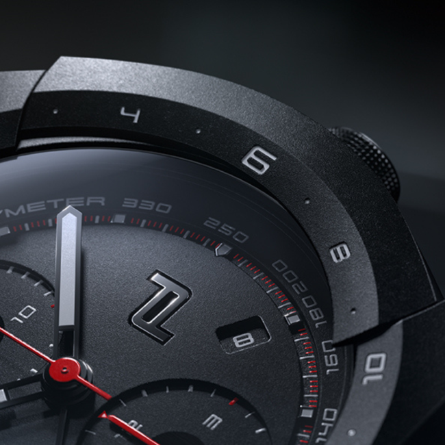 Porsche Design Monobloc_Actuator_GMT_All_Black_Dial_Emo