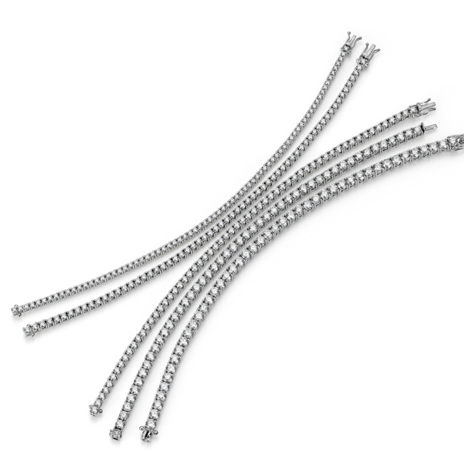 Tennisarmbaender.Krappenfassung.Diamanten.JuwelierRothUlm.HeinrichLausch