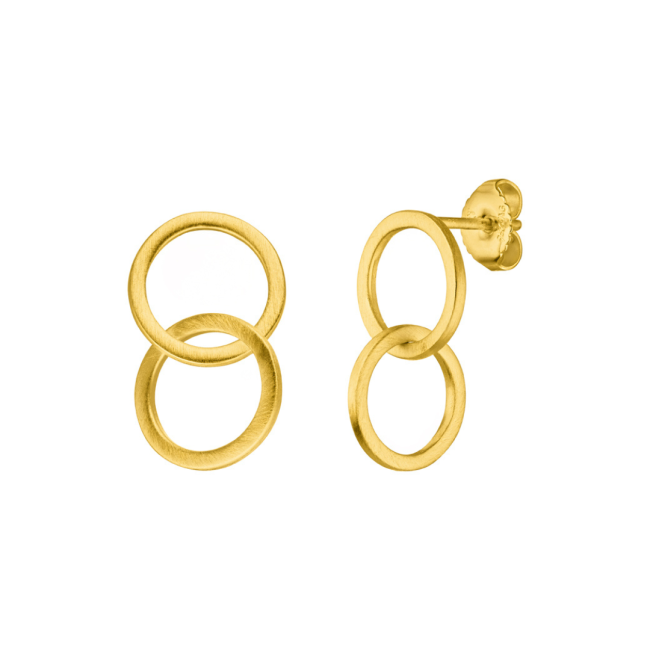 Tezer.kurze.Ohrhänger.vergoldet.RV.1511.JuwelierRothUlm