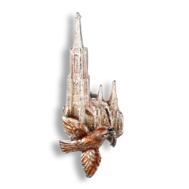 Ulm Schmuck Ulmer Münster & Spatz Pin