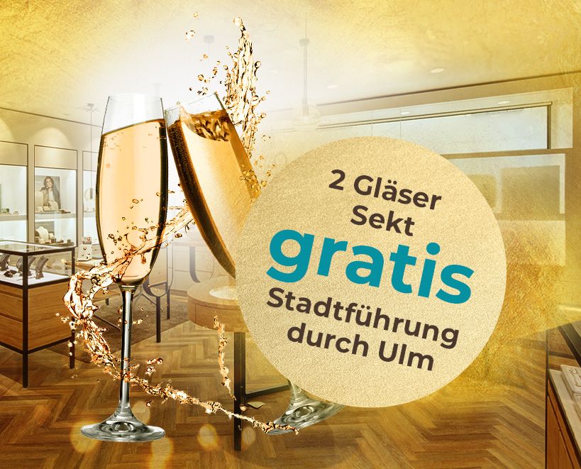 Juwelier Roth Gratis 2 glaeser Sekt